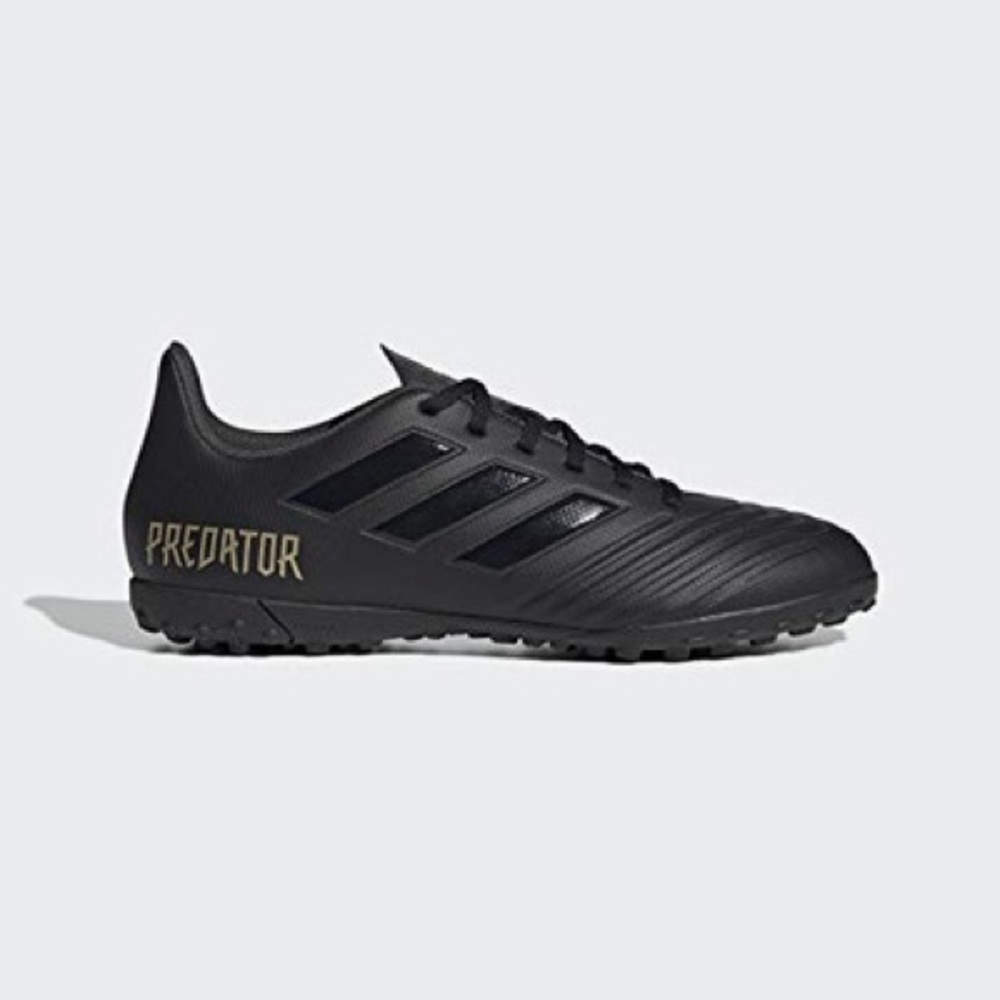 Adidas Predator Mens Black/Black/Utility Black Turf Shoes Size 11